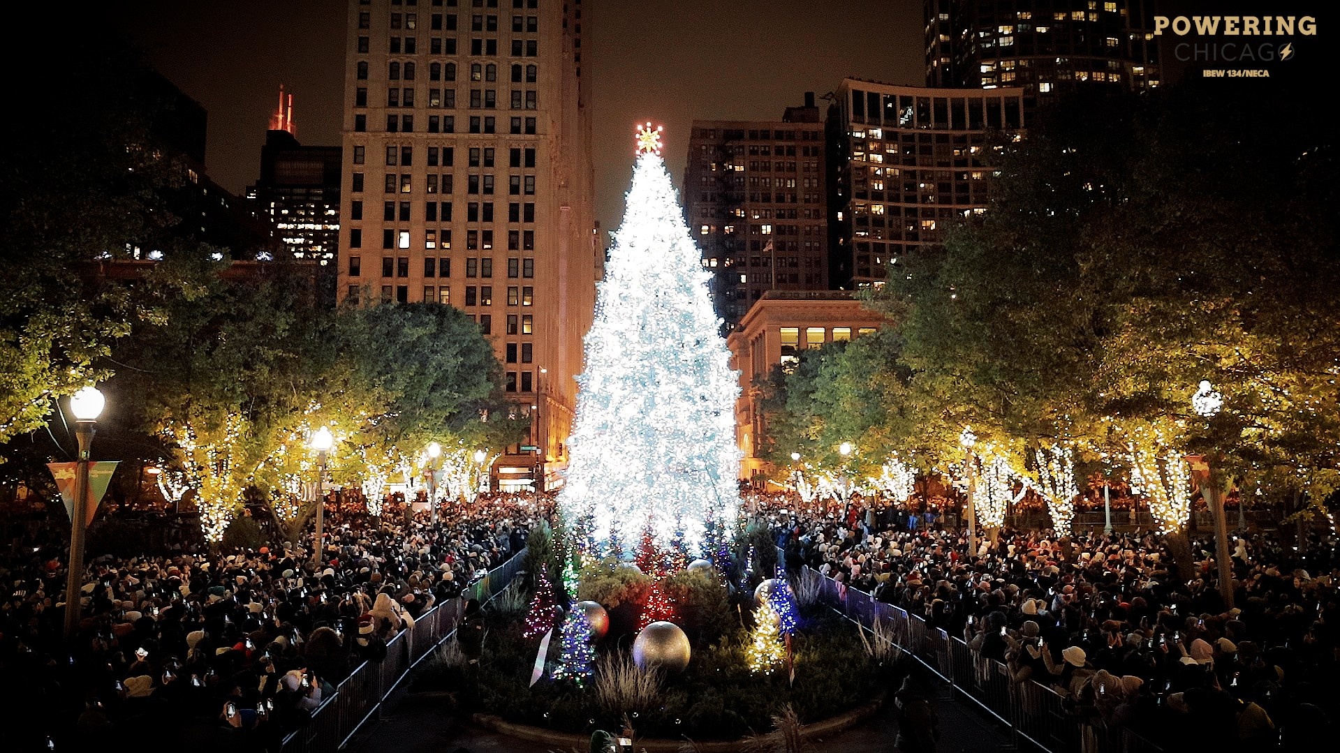2022 Millennium Park Tree Lighting kicks off holidays Powering Chicago