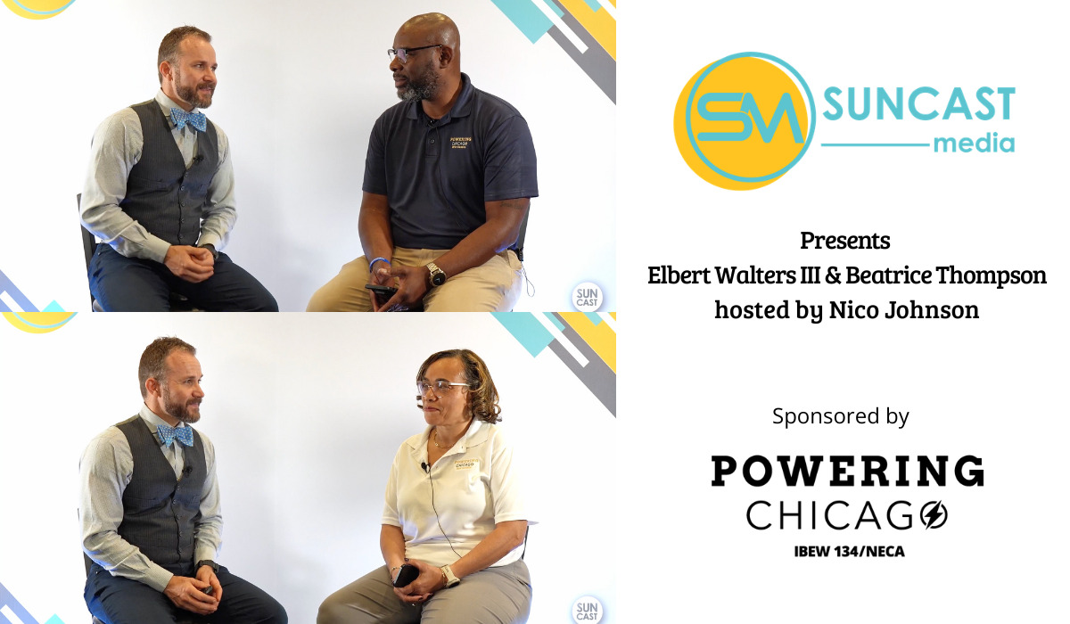 Powering Chicago Interviewed in Suncast Media Interview.