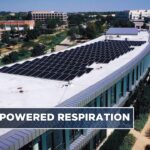 CHEST headquarters rooftop solar installation with 560 panels in Glenview, Illinois