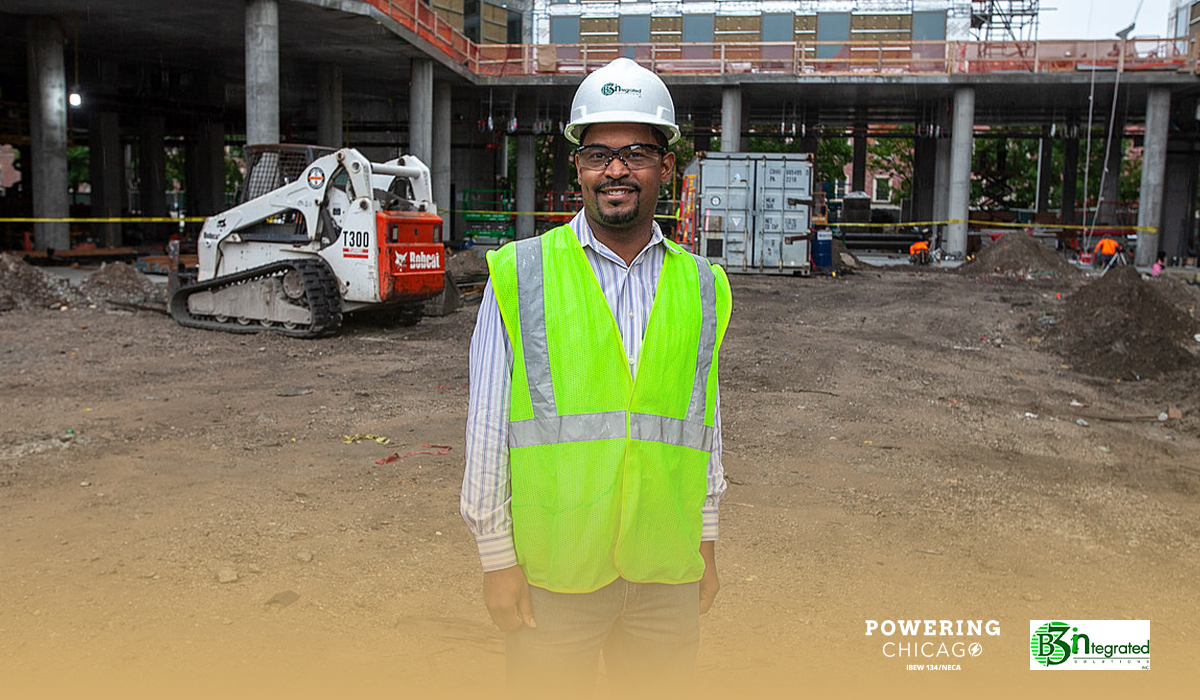 Powering Chicago MBE contractor Jason Bonaparte.