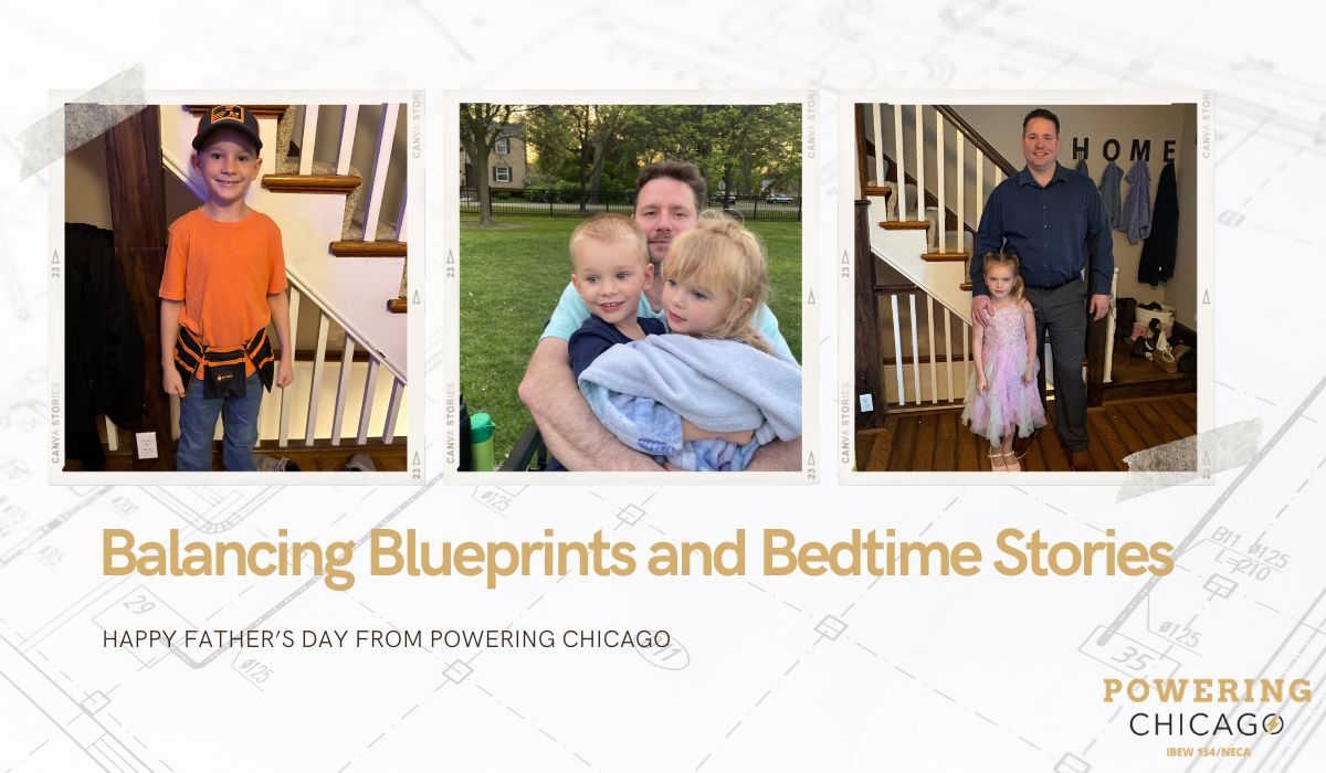 Maron Electric General Foreman Andy Baran shares how fatherhood, leadership, and mentorship have shaped his 20-year career with one of Chicago's electrical contractors.